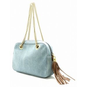 Gucci Bag Interlocking Soho Shoulder G Chain Denim